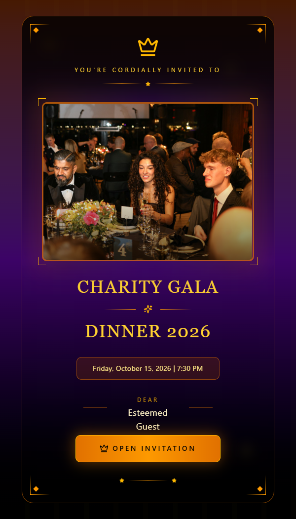 Charity Gala - Event
