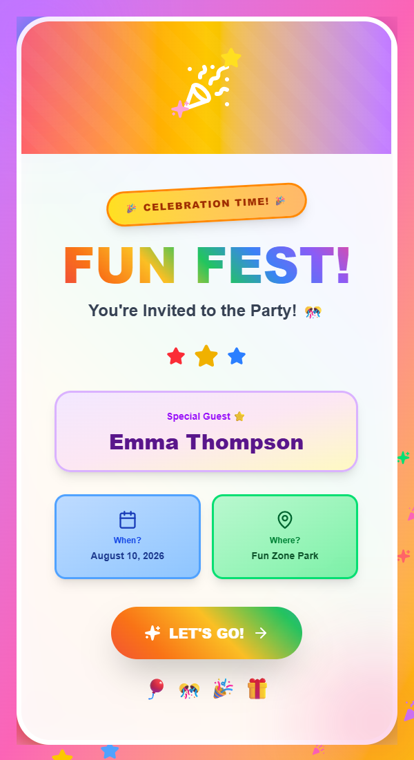 Festival Celebration - Event