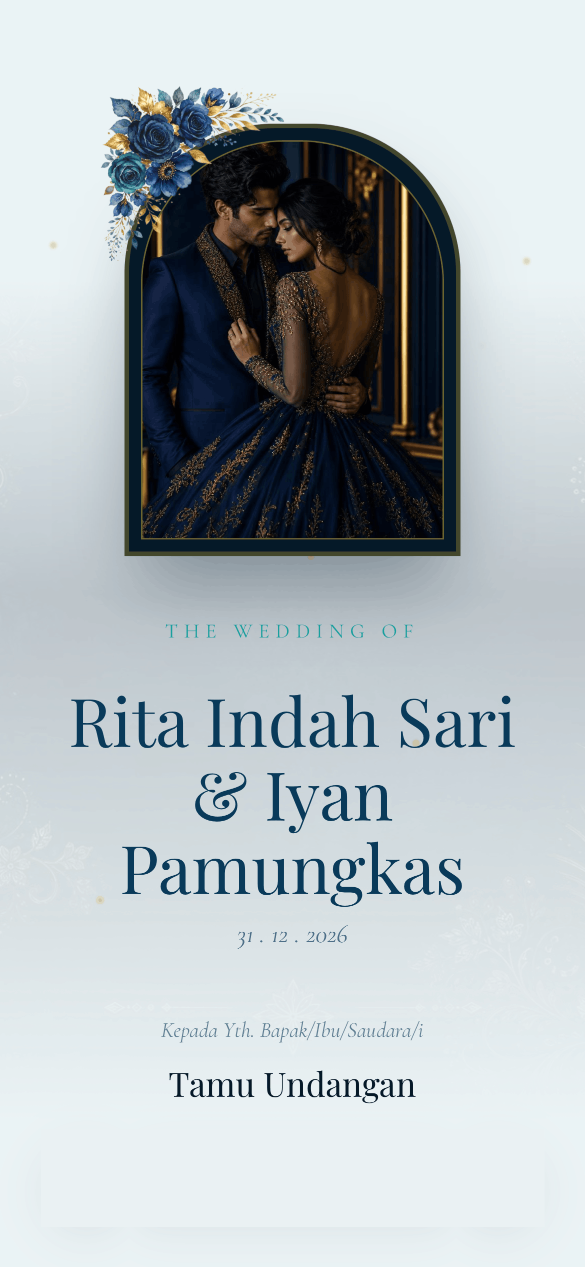 Blue Peacock - Wedding