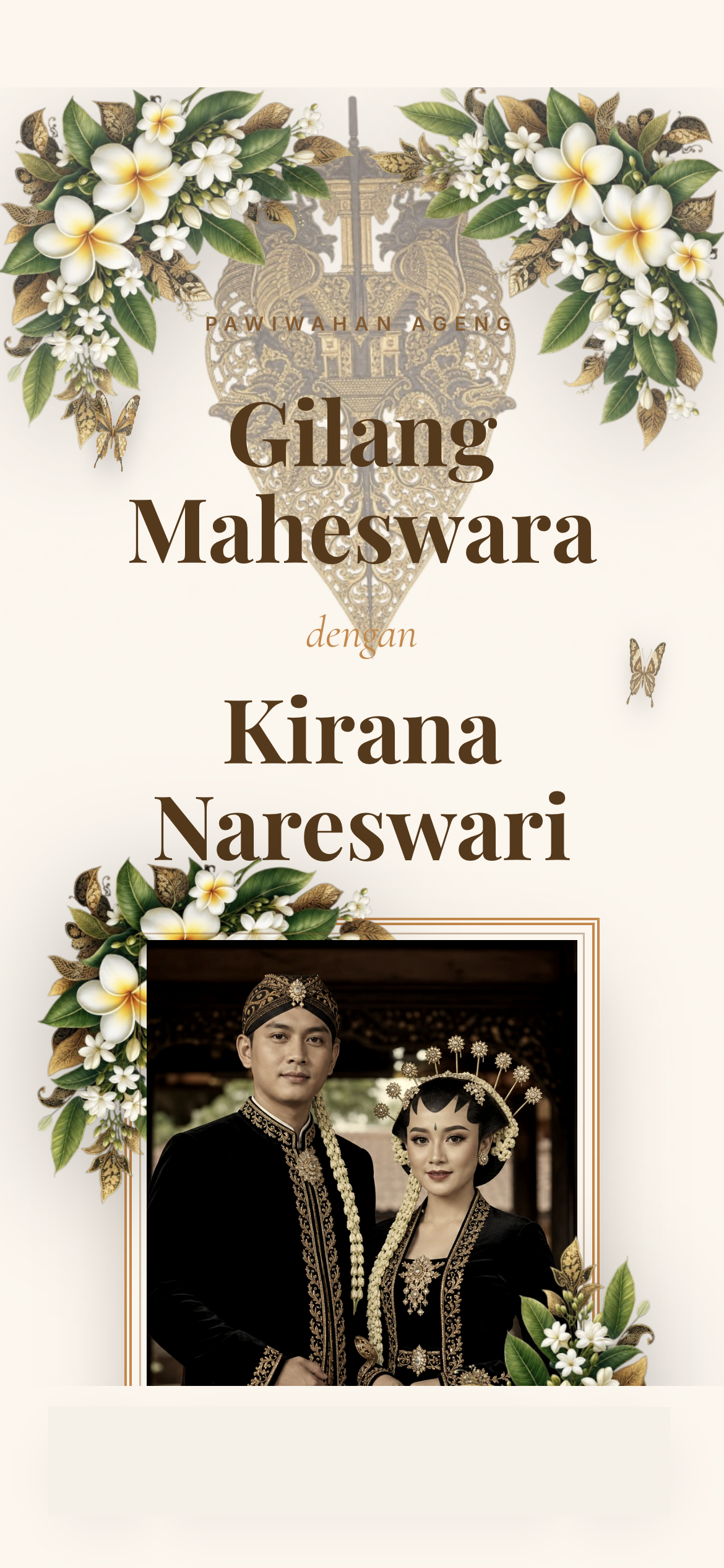 Javanese Wayang - Wedding
