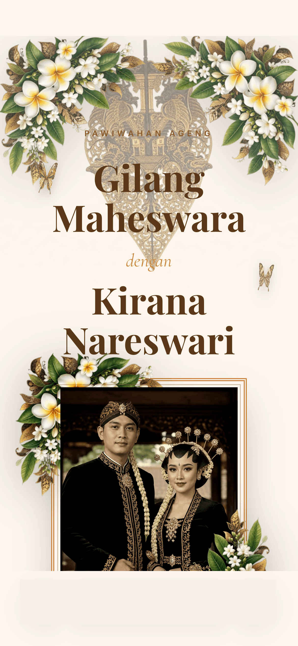 Javanese Wayang - Wedding
